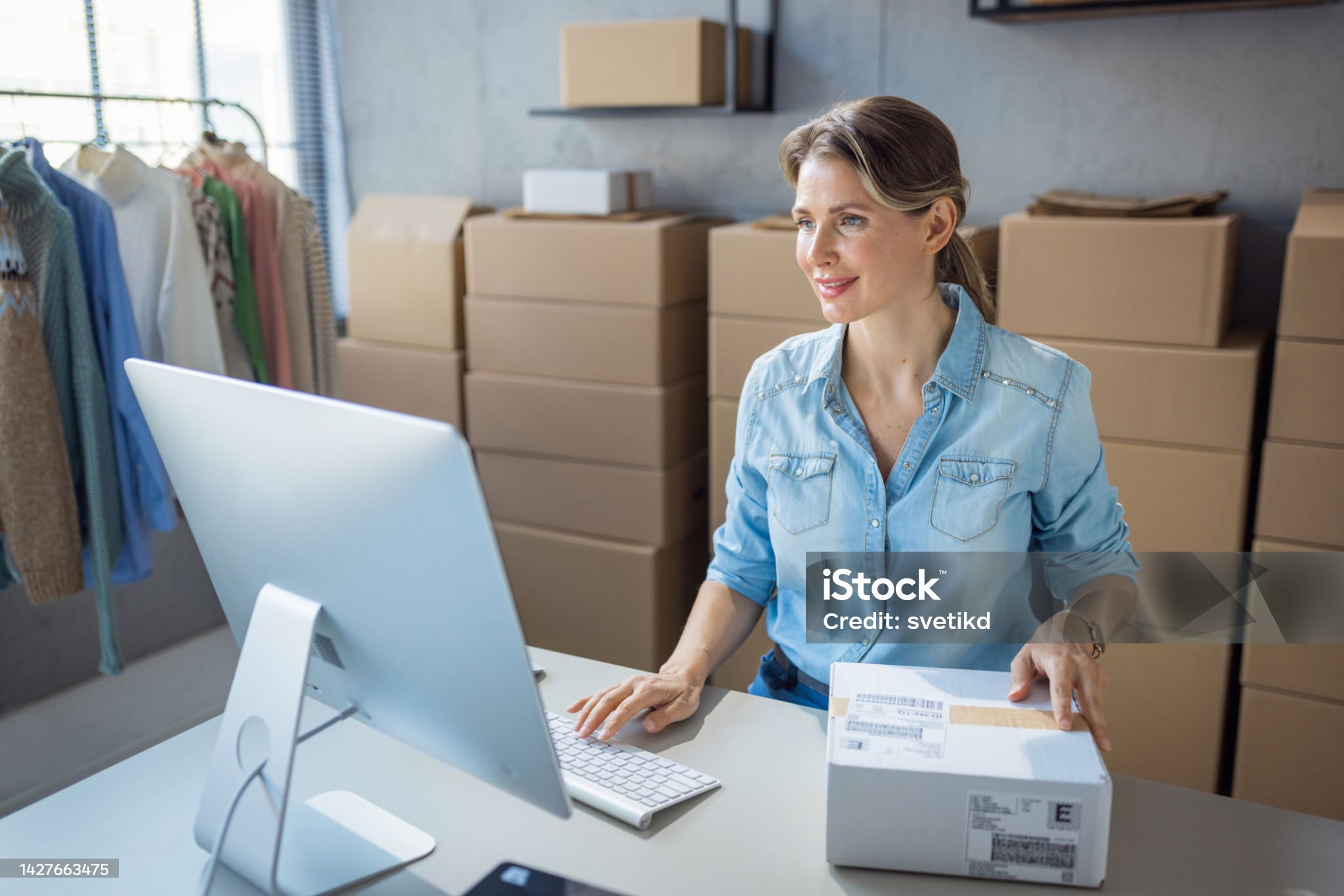 People working on laptops